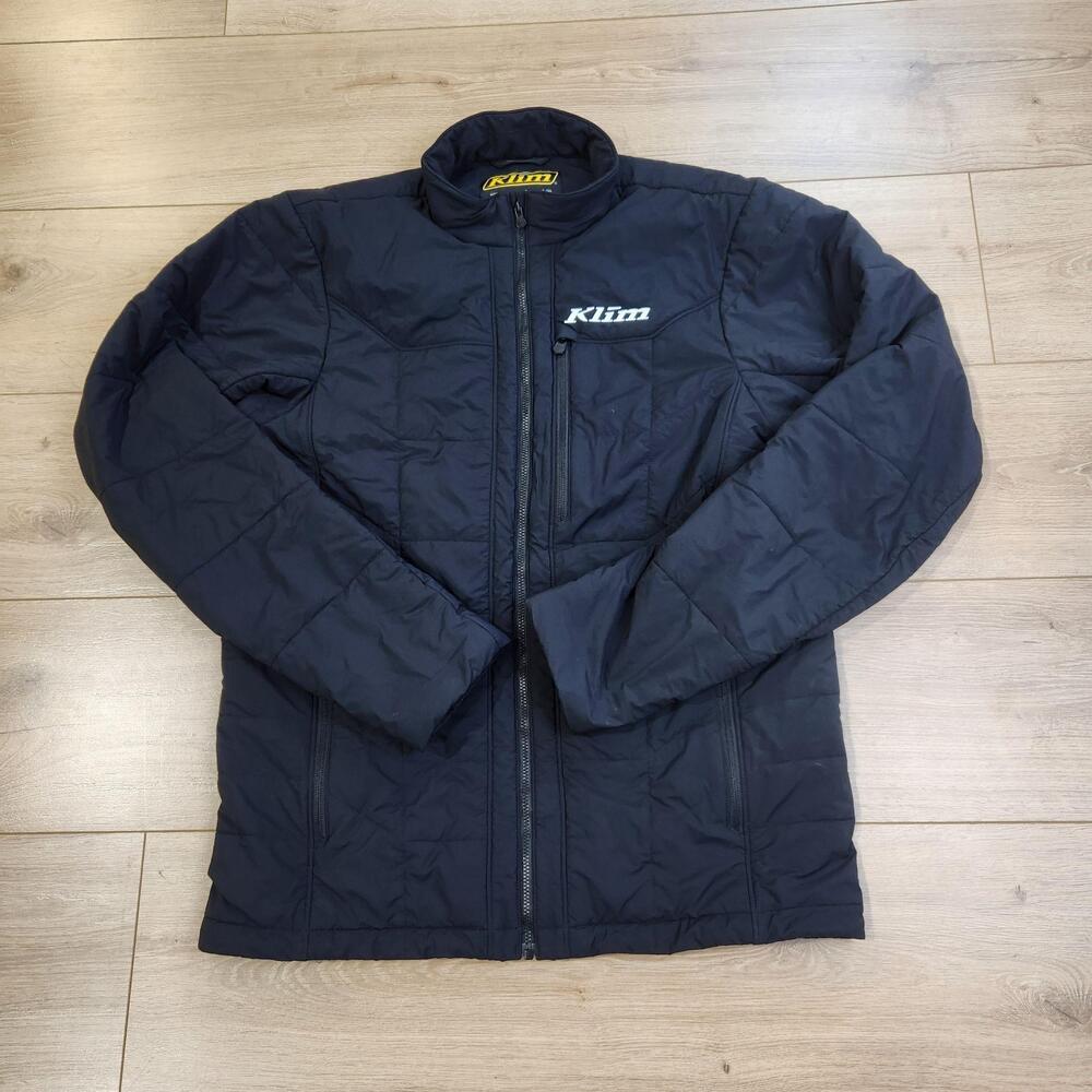 Klim Override Jacket Mens Medium Black Insulated Full Zip Moto Outdoor Riding